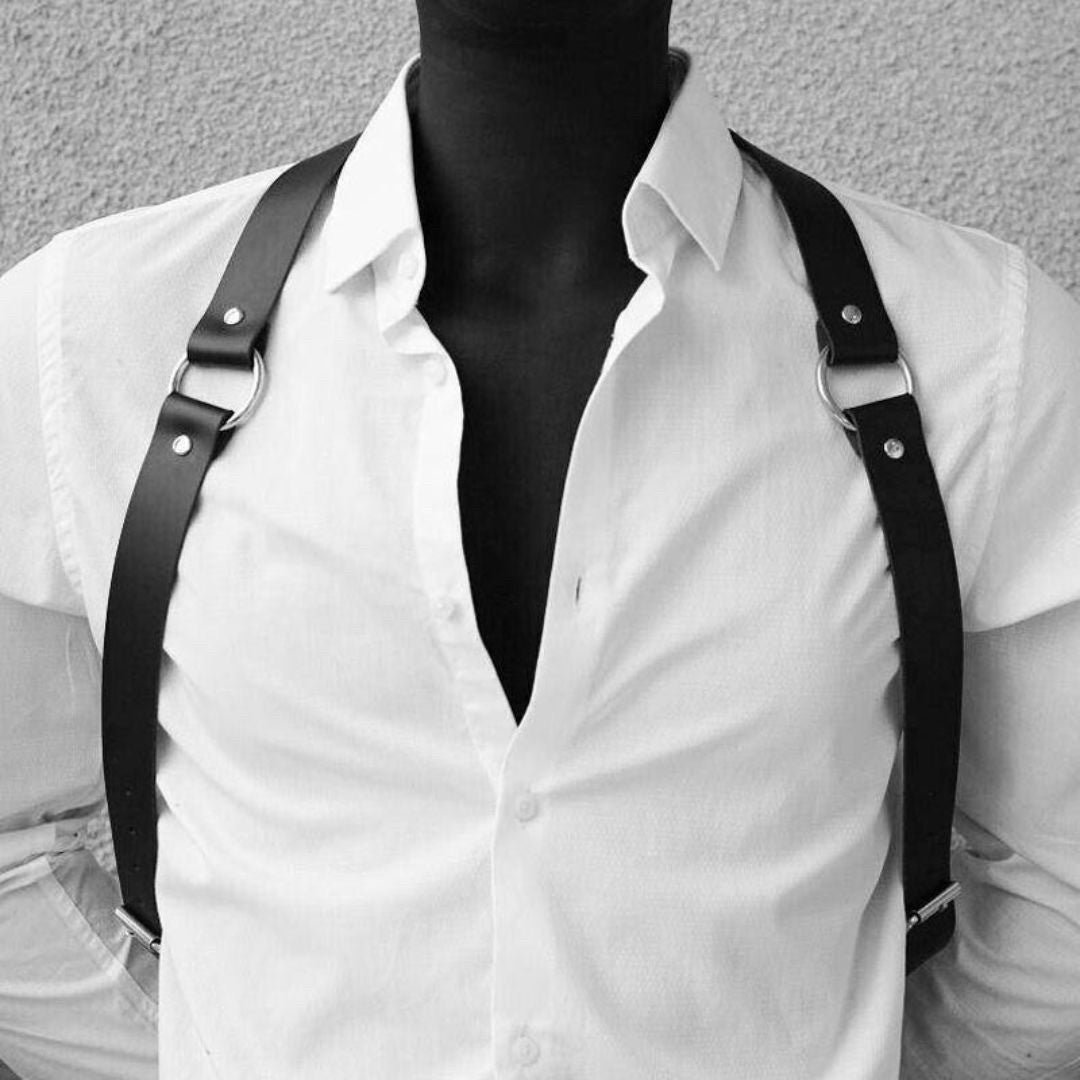 男性ファッション その他 | スチームパンク風ハーネスベルト フォーマル・結婚式向け