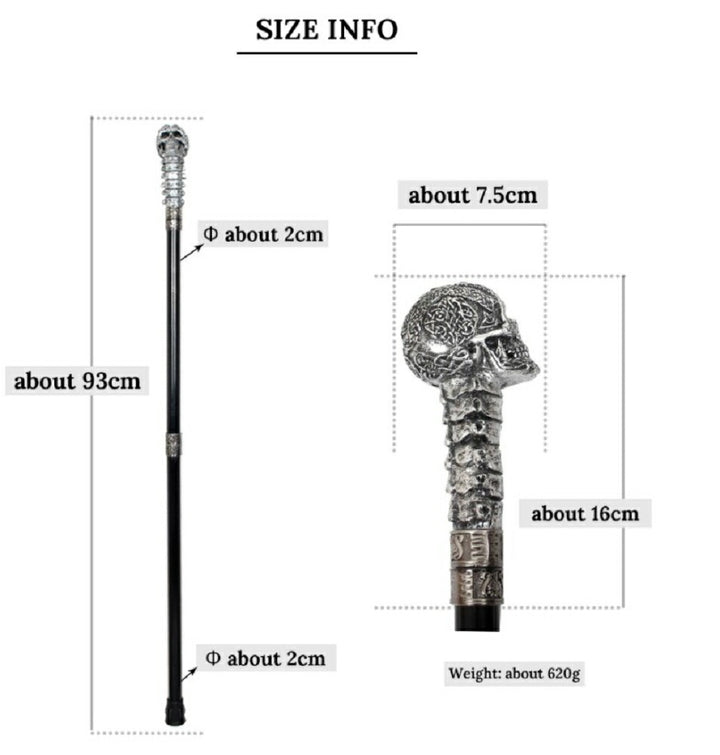 男性ファッション その他 | ゴールドスカル高級ウォーキングスティック