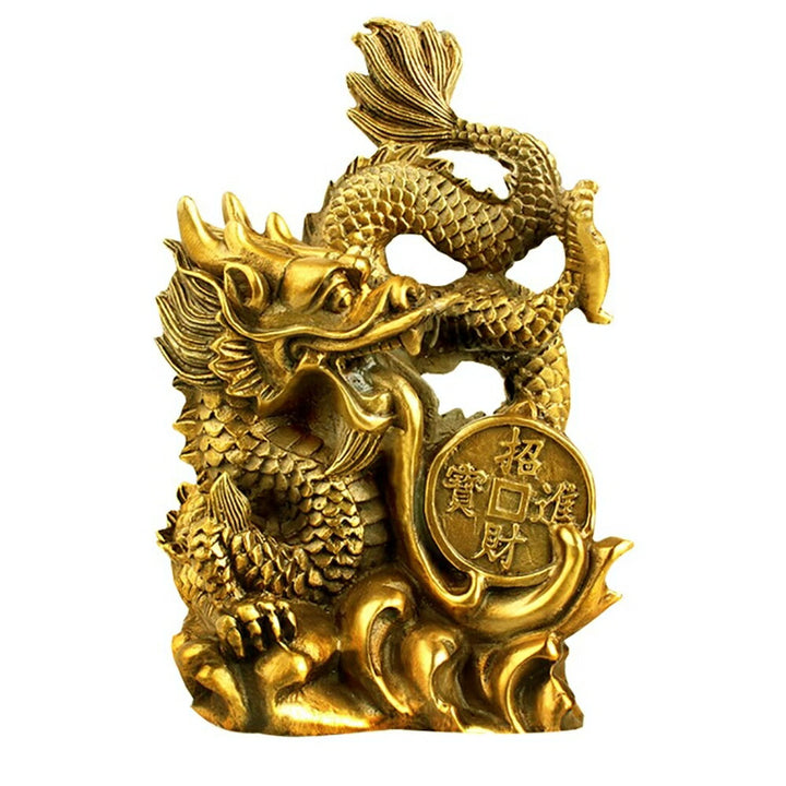 風水 インテリア | 真鍮製龍の置物 開運風水アイテム