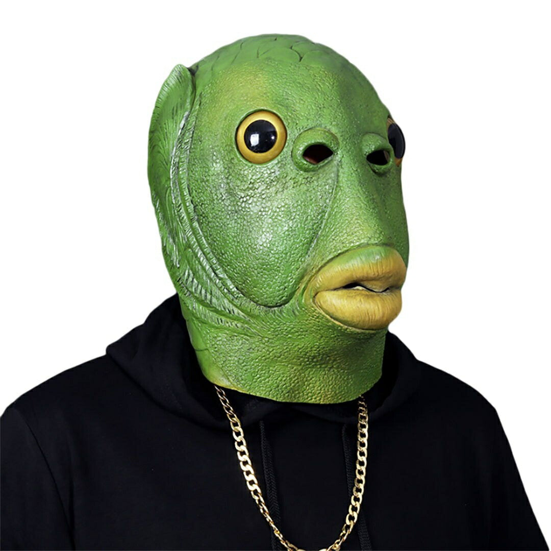 仮装 パーティーグッズ | 半魚人デザイン帽子 ハロウィン・コスプレ向け フリーサイズ