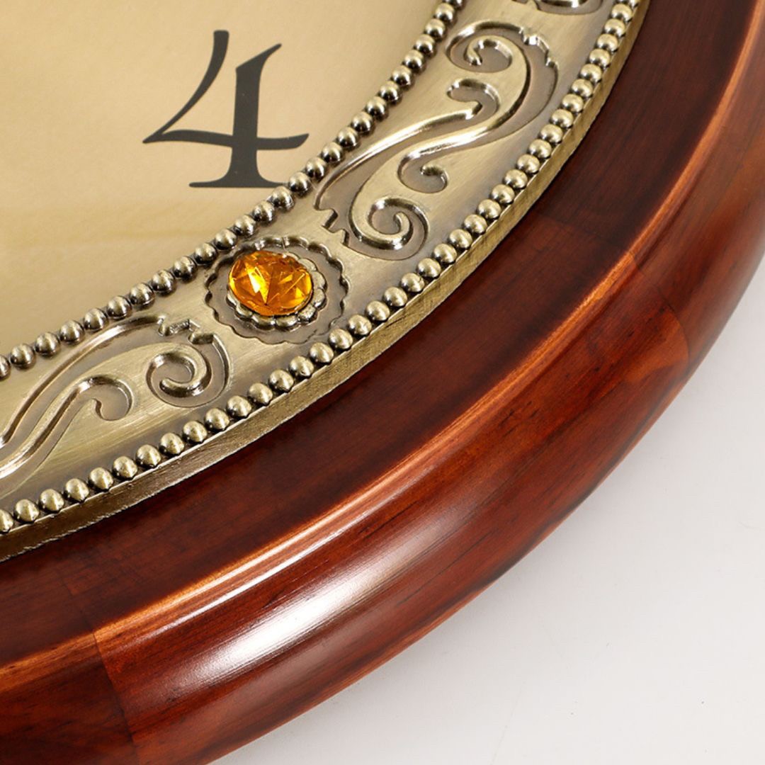 壁掛け時計 | 木製壁掛け時計 40cm アラビア数字orローマ数字