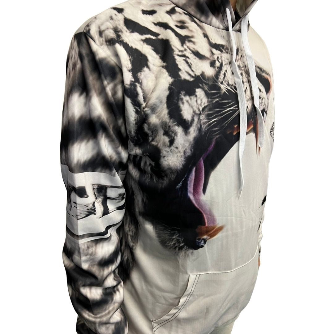 男性ファッション その他 | ホワイトタイガーパーカー 選べる3サイズ メンズ・レディース兼用