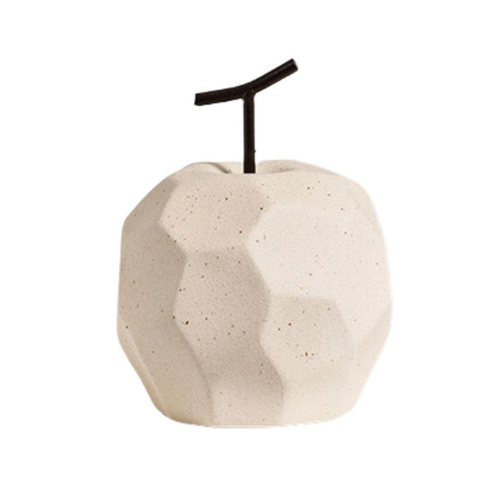 インテリア オブジェ | ポリゴンオブジェ「りんご＆洋梨」モダンインテリア