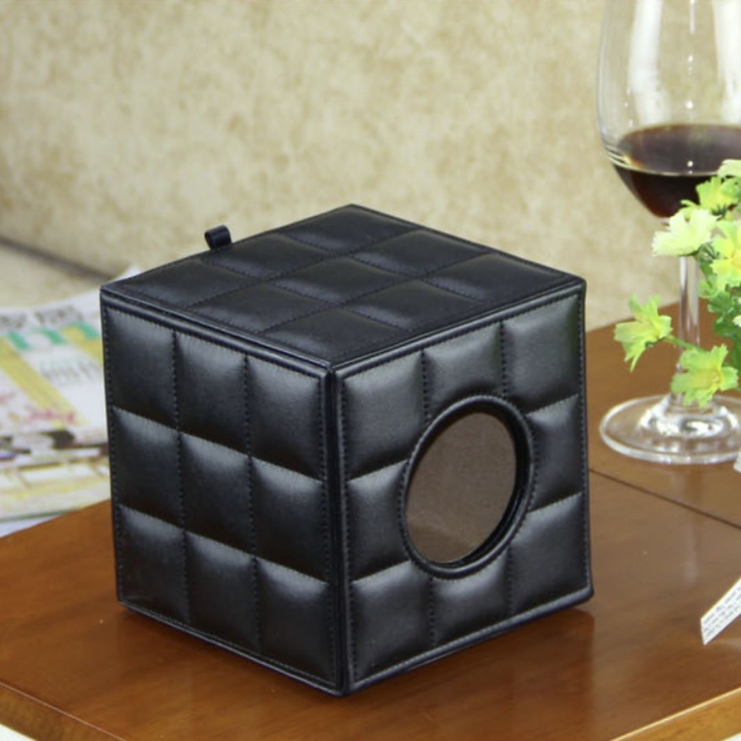 インテリア雑貨 その他 | 北欧風PUレザー・トイレットペーパーホルダー（ホワイト/ブラック）