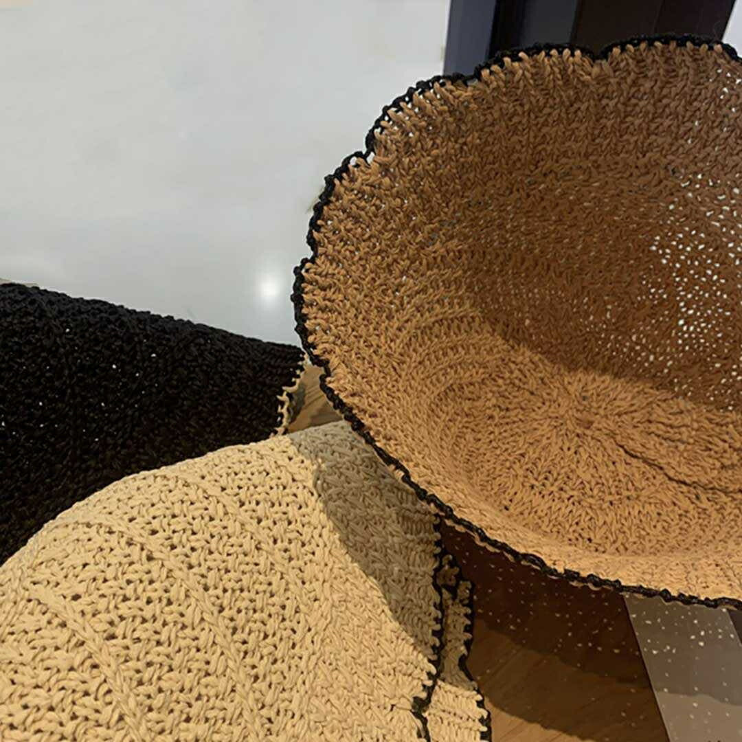 小物 その他 | クロシェバケットハット 男女兼用 ホワイト/ブラック/ブラウン