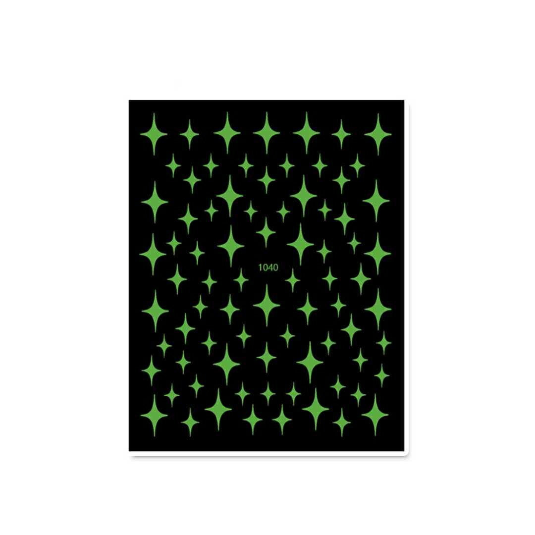 コスメティック | キラキラ韓国風ネイルステッカー - DIYデコレーションシール