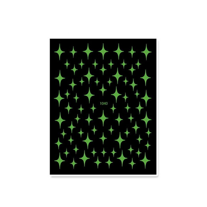 コスメティック | キラキラ韓国風ネイルステッカー - DIYデコレーションシール