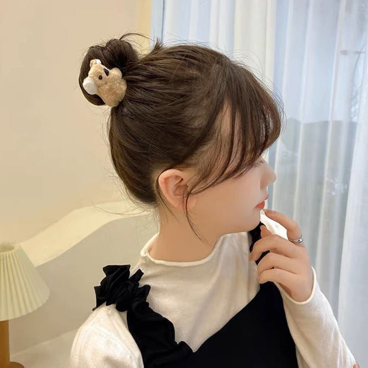 ヘアアクセサリー | コアラ抱きつきヘアクリップ | ナチュラルブラウンorグレー