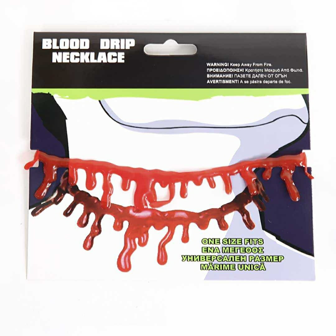 コスプレ小物 | ハロウィン コスプレ用 リアル出血チョーカー