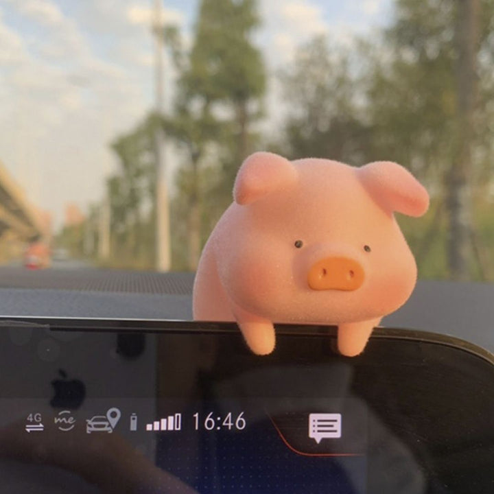 車 アクセサリー | 豚のミニフィギュア かわいい車内インテリア・ギフト向け