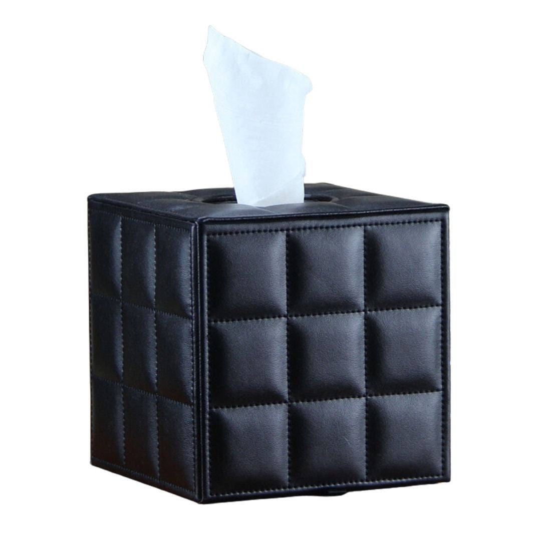 インテリア雑貨 その他 | 北欧風PUレザー・トイレットペーパーホルダー（ホワイト/ブラック）