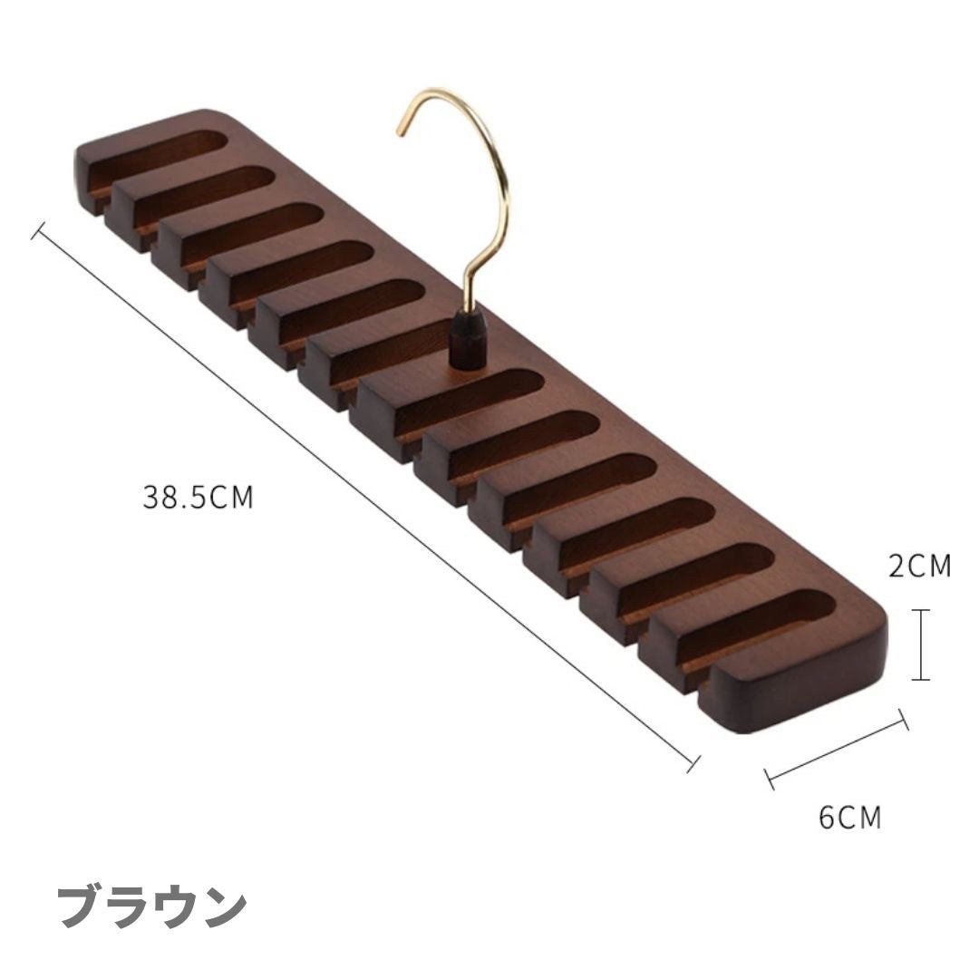 インテリア雑貨 その他 | 省スペース回転ベルトハンガー 12スロット選べる2カラー