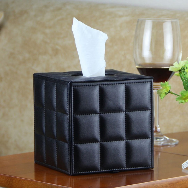 インテリア雑貨 その他 | 北欧風PUレザー・トイレットペーパーホルダー（ホワイト/ブラック）