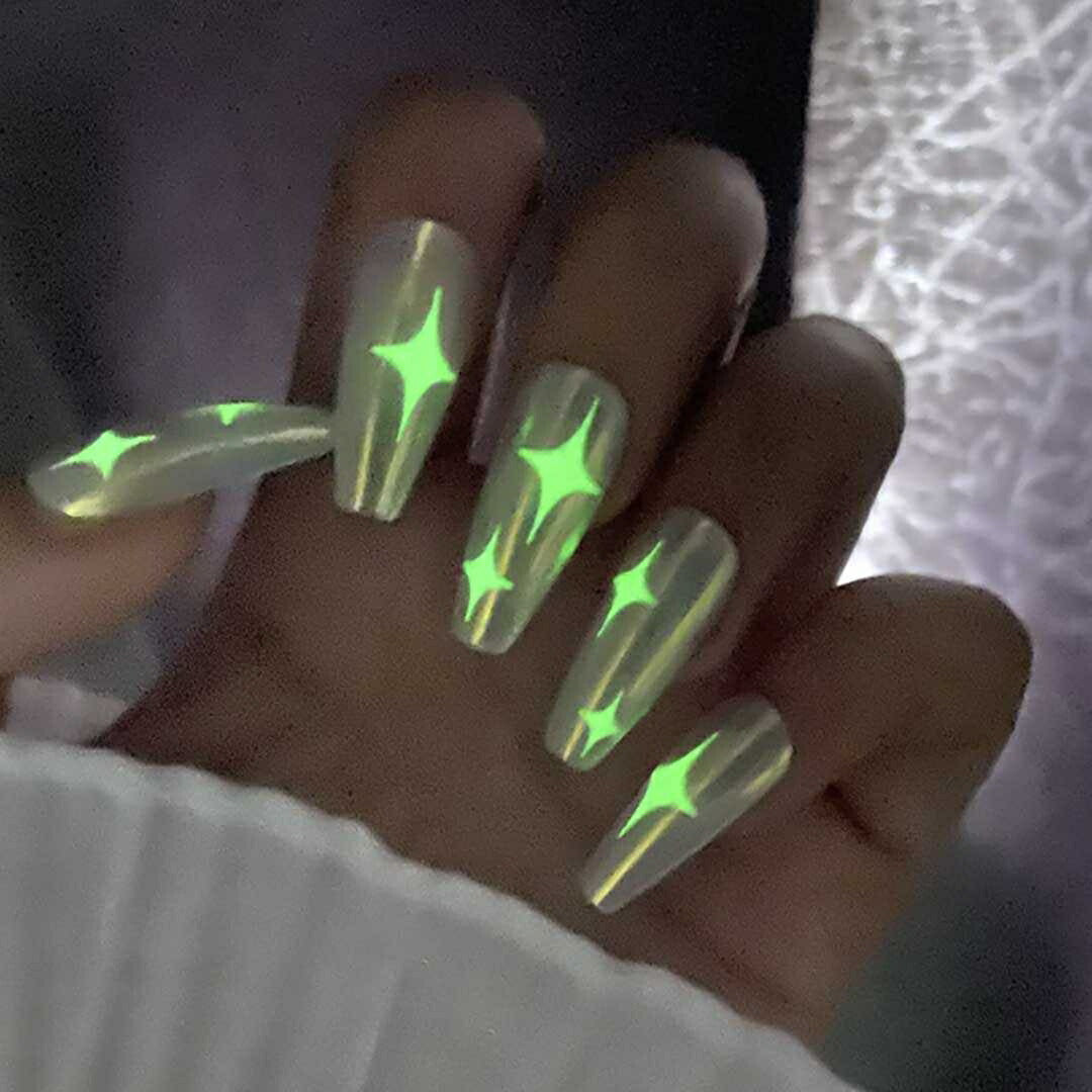 コスメティック | キラキラ韓国風ネイルステッカー - DIYデコレーションシール