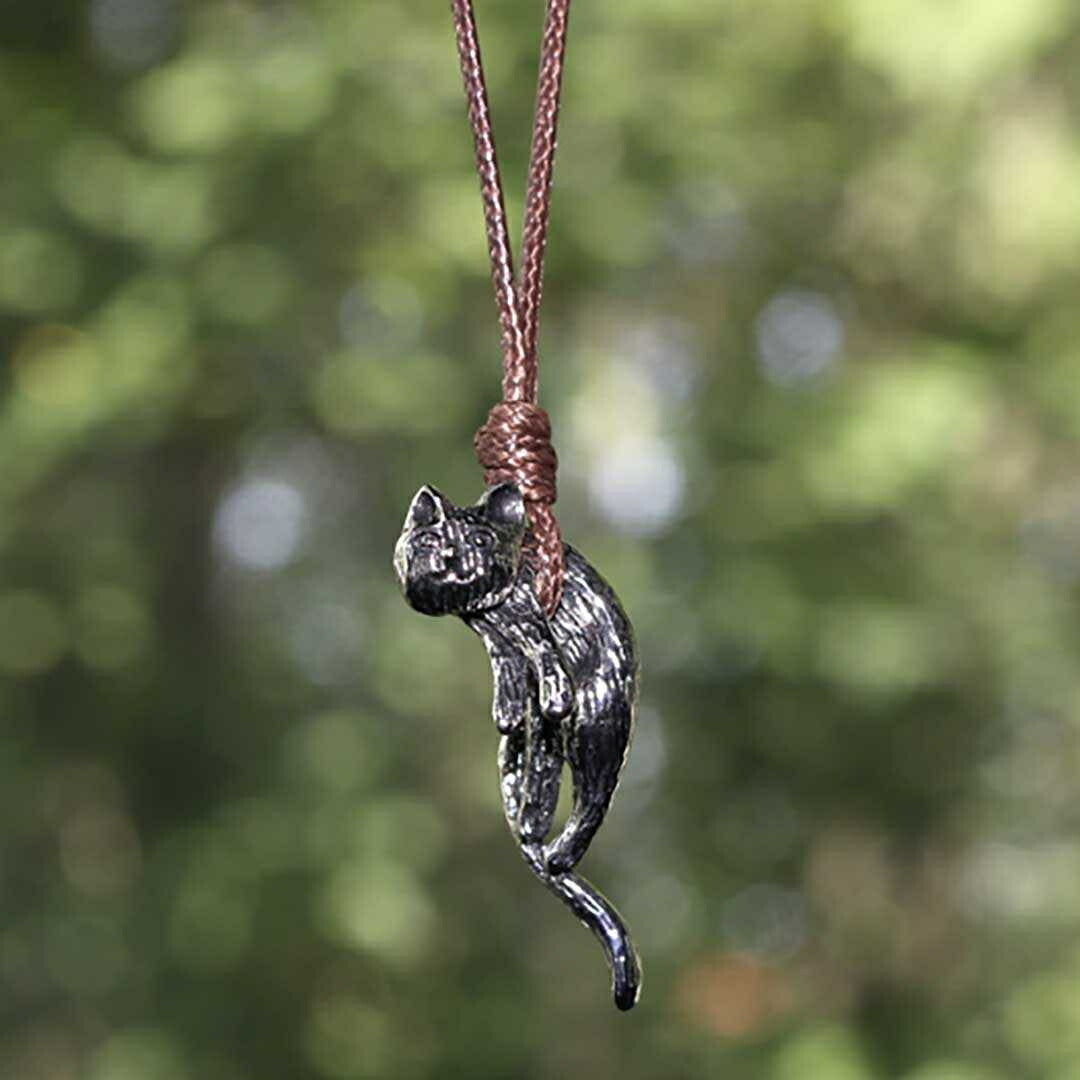 ネックレス | 猫モチーフ ユニセックス ネックレス - ストリート系アクセサリー