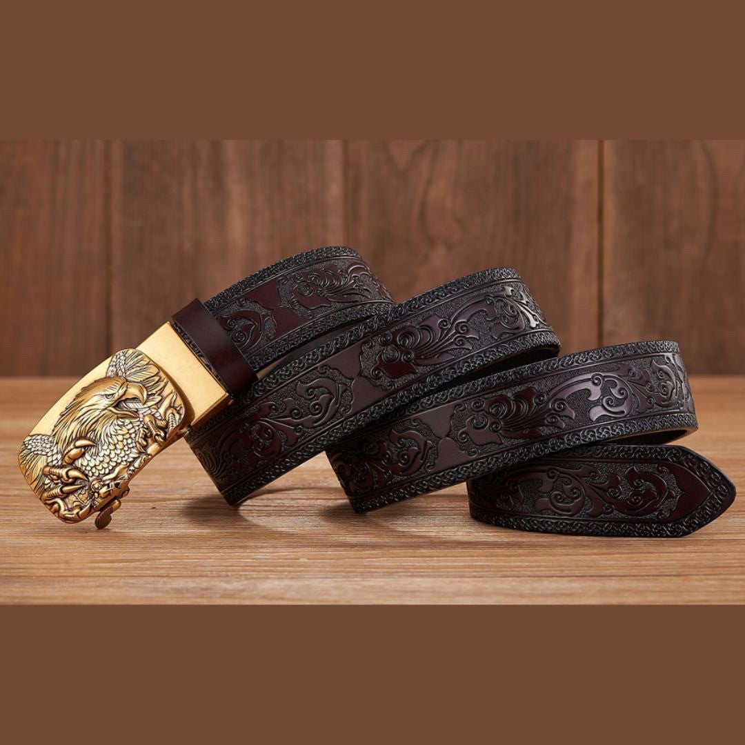 ベルト | イーグルデザイン スライド式合革ベルト（選べる110/120cm）