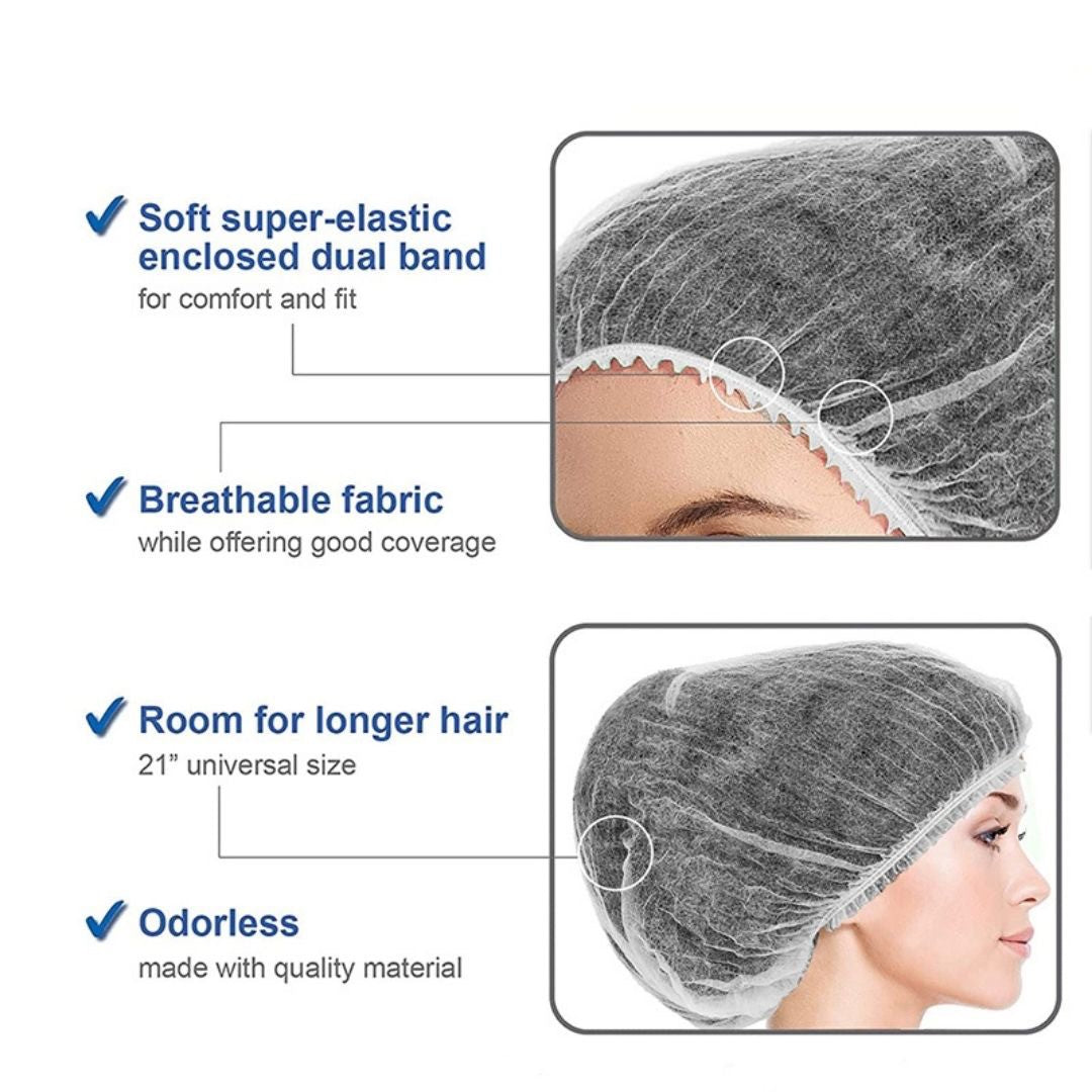 雑貨 その他 | 不織布ヘアキャップ500枚セット - 衛生用途向け