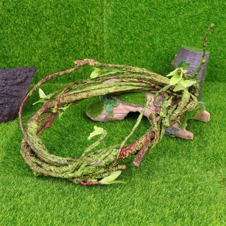 ペットグッズ | 熱帯雨林テーマ テラリウム用植物オブジェ125cm