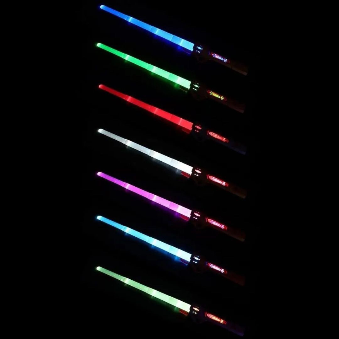 子供 おもちゃ | 光るサウンドソード - LED伸縮式ライトセーバー for 子供