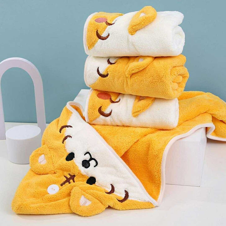 小物 その他 | 速乾ヘアタオル「タイガーデザイン」選べる2カラー・ボタン付き