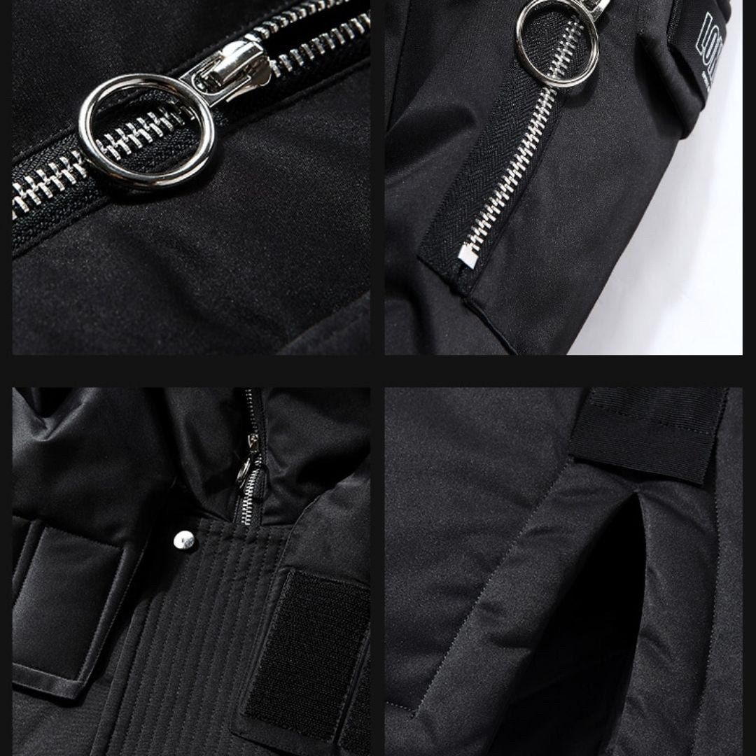 アウタージャケット 男性 | ロンドンスタイル メンズ フード＆ファー付きロングダウンコート【暖かい・シック・3カラー】