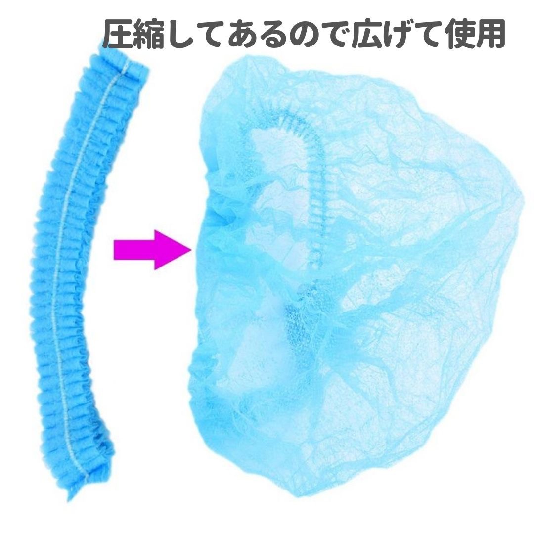 雑貨 その他 | 不織布ヘアキャップ500枚セット - 衛生用途向け