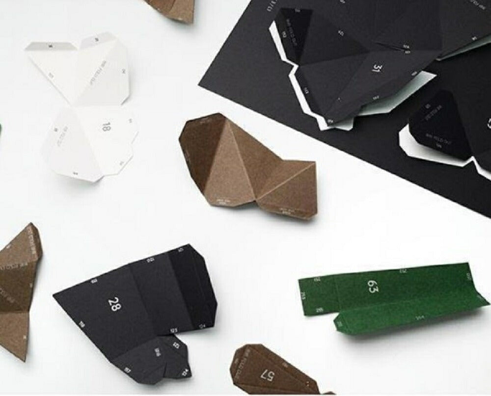 玩具 | パンダ 3D折り紙キット - 手作り壁飾り