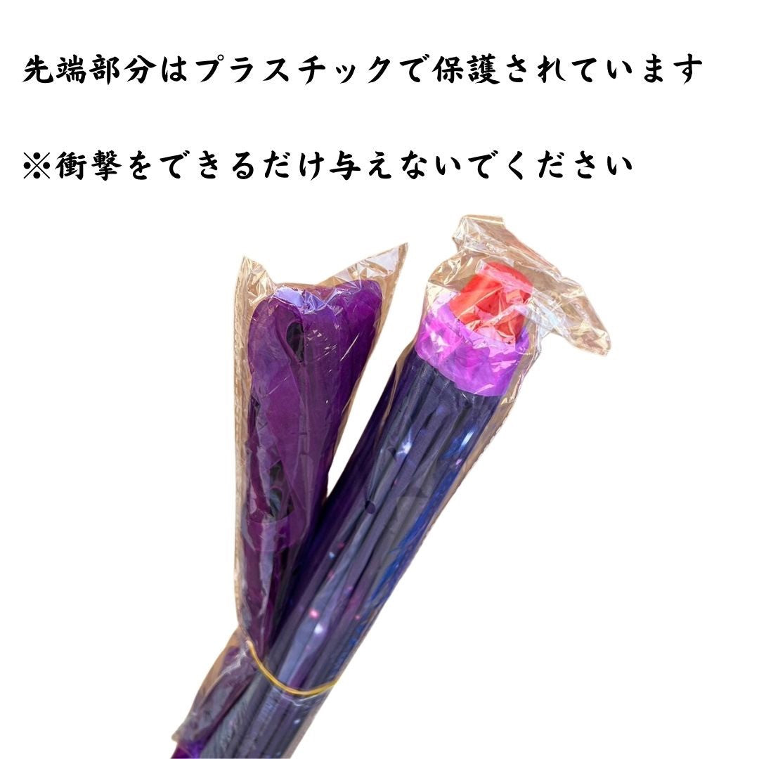 コスプレ小物 | 紫の和風UVカット日傘 - レディース向けクラシックデザイン