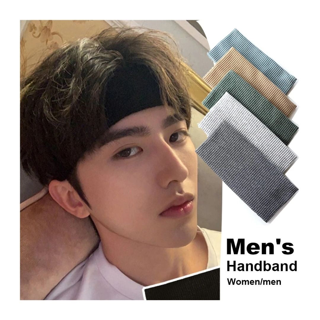 キャップ | 吸汗速乾スポーツヘアバンド メンズ・レディース兼用 6カラー選択可能