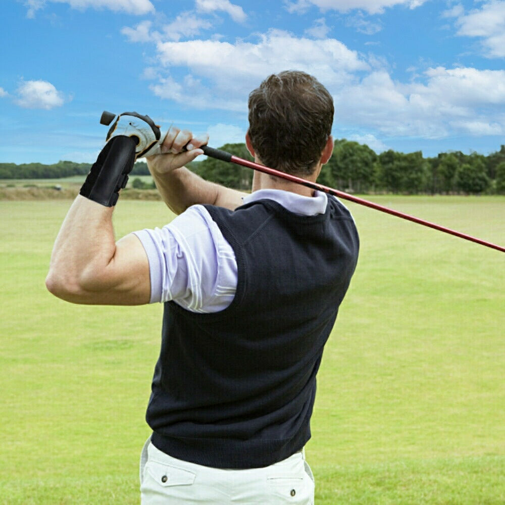 トレーニング器具 | ゴルフスイング手首サポーター 調節可能・保護機能付き