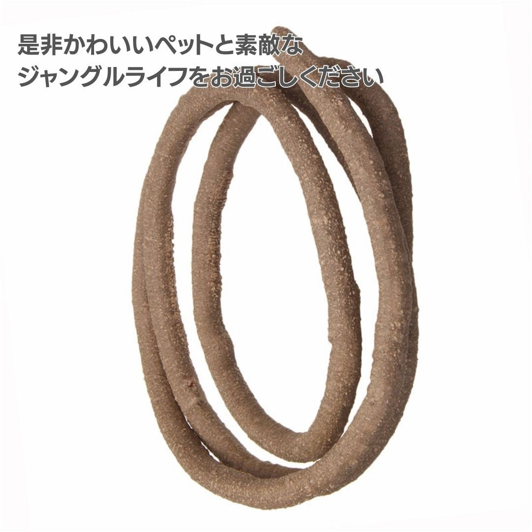 ペットグッズ | テラリウム用枝・木のツル1.5m - 爬虫類・昆虫向けインテリアオブジェ