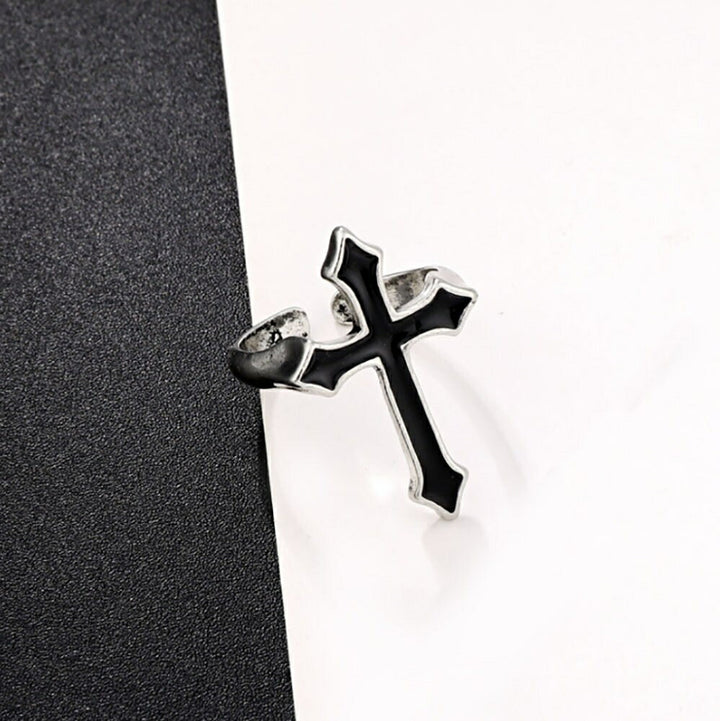 リング | シルバークロスリング 男女兼用 ストリートジュエリー