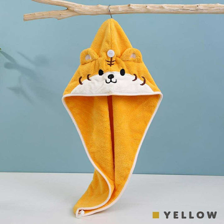 小物 その他 | 速乾ヘアタオル「タイガーデザイン」選べる2カラー・ボタン付き