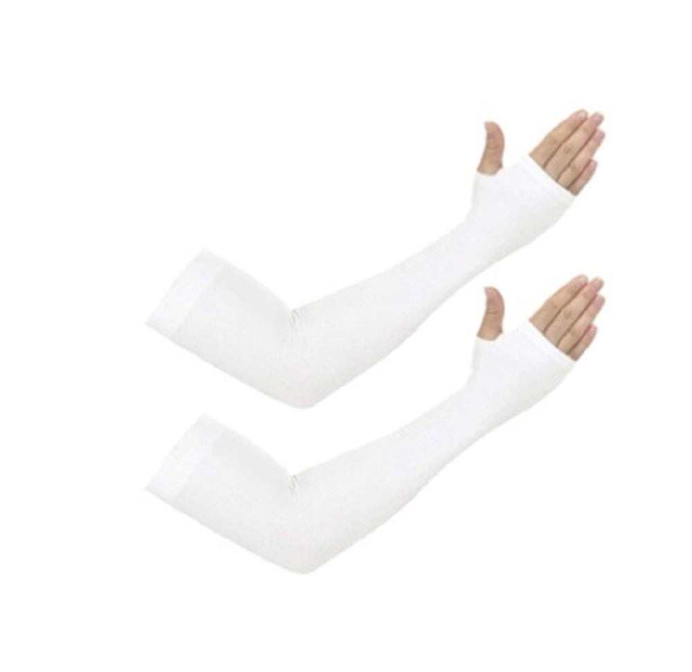 トレーニング器具 | UVカット アームスリーブ 両腕セット | 親指空き・冷房対策