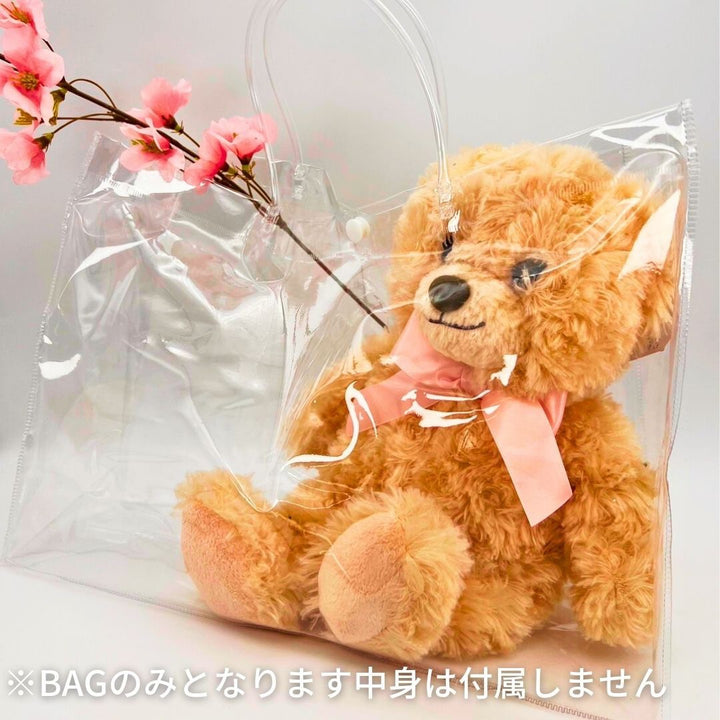 バッグ | 透明クリアトートバッグ 大きめ 防水・おしゃれ 男女兼用