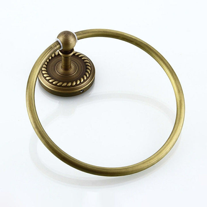 インテリアインテリア雑貨 その他 | アンティークブロンズ アイアンタオルハンガー - トイレ・バスルーム用