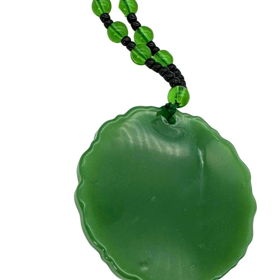 ネックレス | 翡翠の龍と鳳凰ネックレス - ユニセックスジュエリー