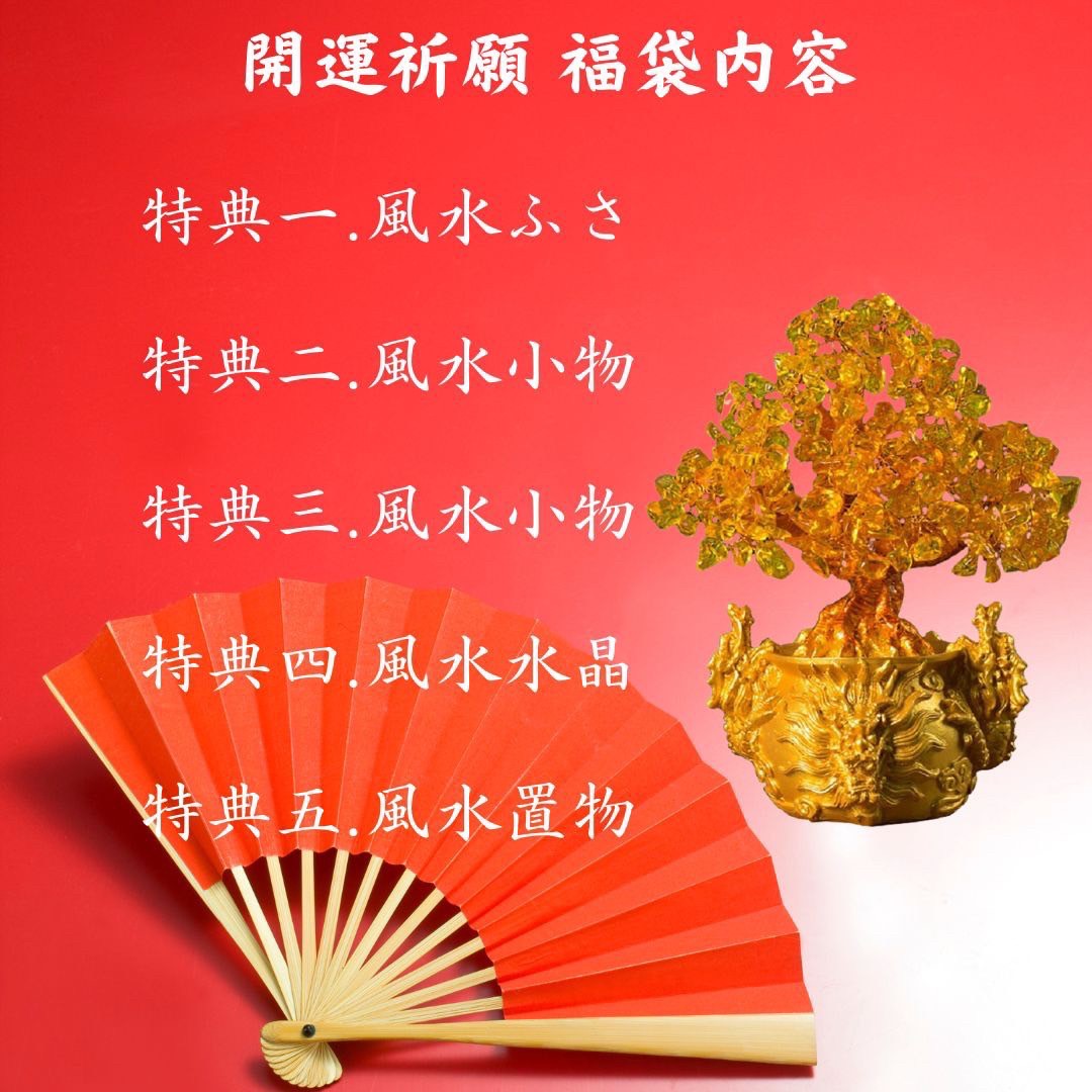 風水 インテリア | 2025年開運風水福袋 - インテリア・健康グッズセット