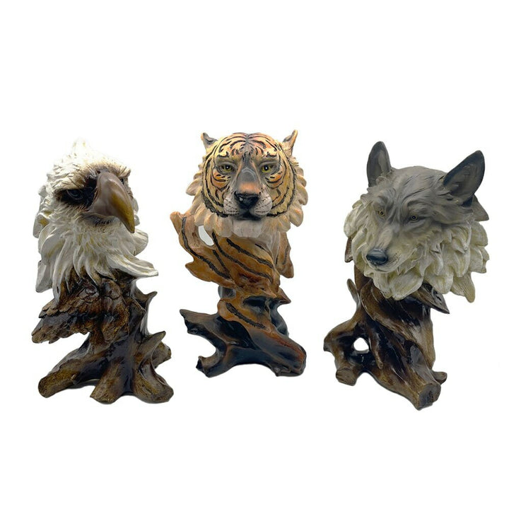 風水 インテリア | 開運アニマルオブジェ：虎・鷹・狼 - 干支寅年向けインテリア