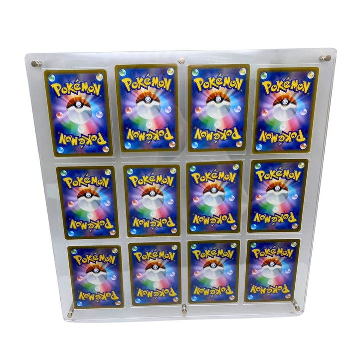 トレカケース | ポケモン・遊戯王対応 アクリル製トレカ保護ディスプレイケース（12枚収納）