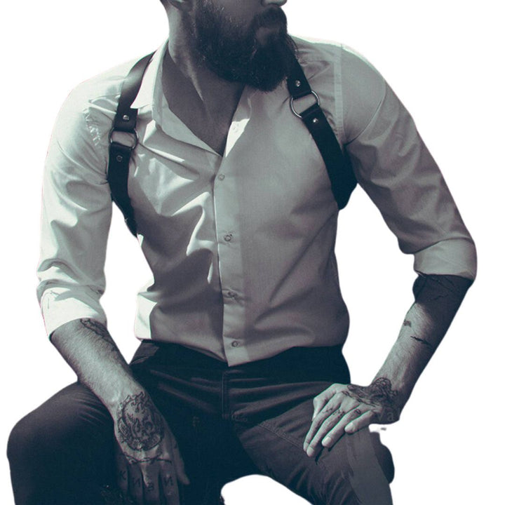 男性ファッション その他 | スチームパンク風ハーネスベルト フォーマル・結婚式向け