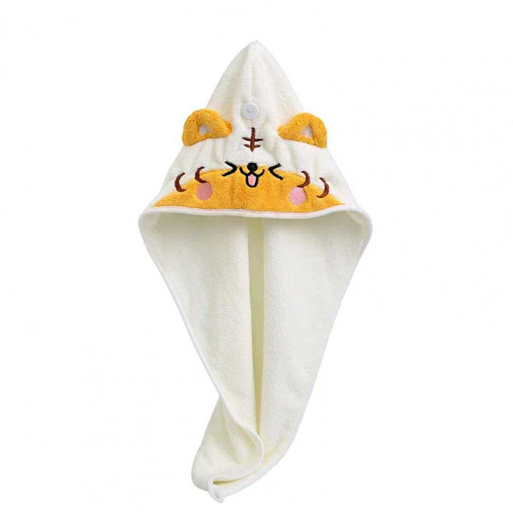 小物 その他 | 速乾ヘアタオル「タイガーデザイン」選べる2カラー・ボタン付き