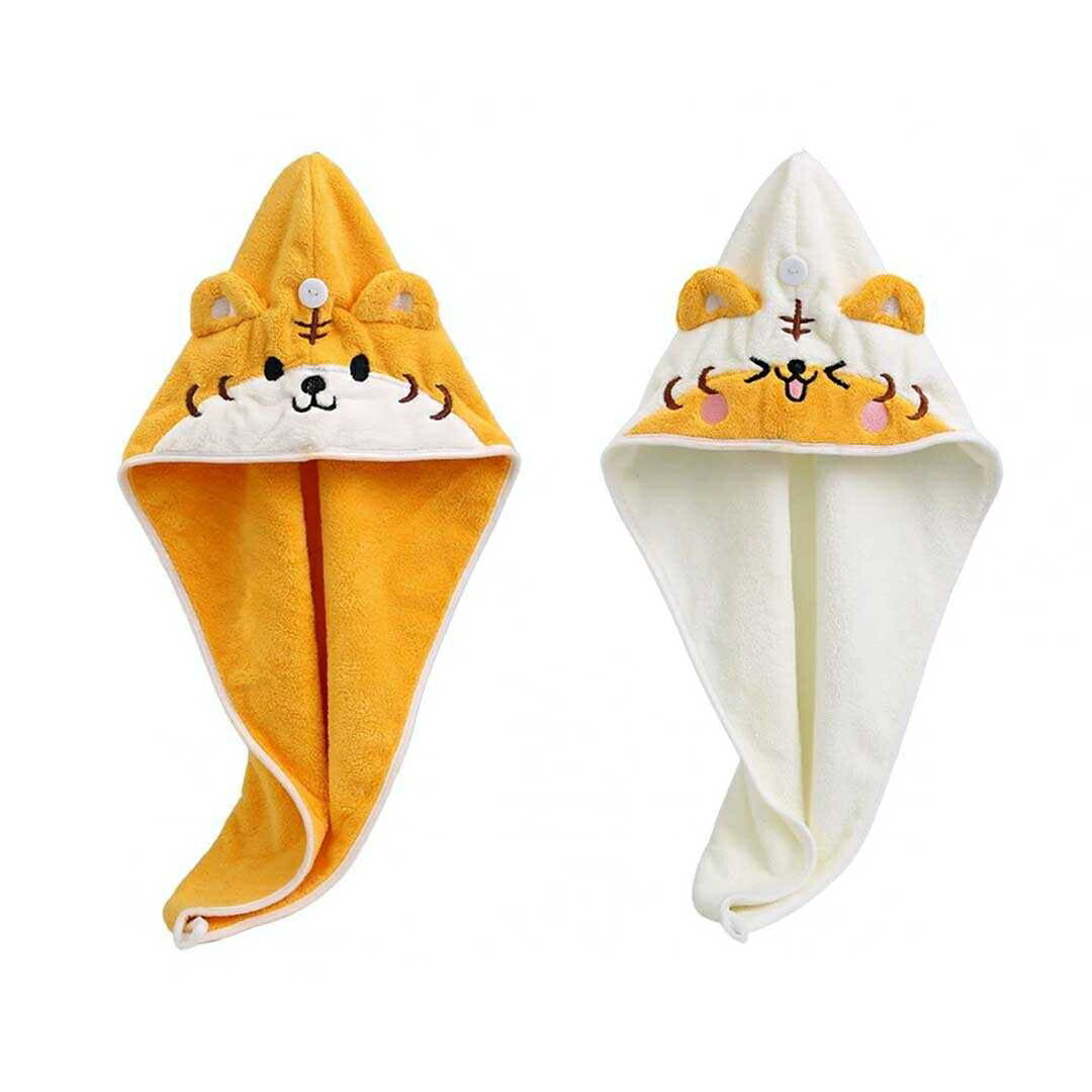 小物 その他 | 速乾ヘアタオル「タイガーデザイン」選べる2カラー・ボタン付き