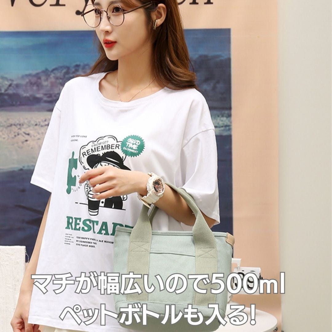 バッグ | 多機能キャンバストートバッグ 大容量・軽量 A4対応