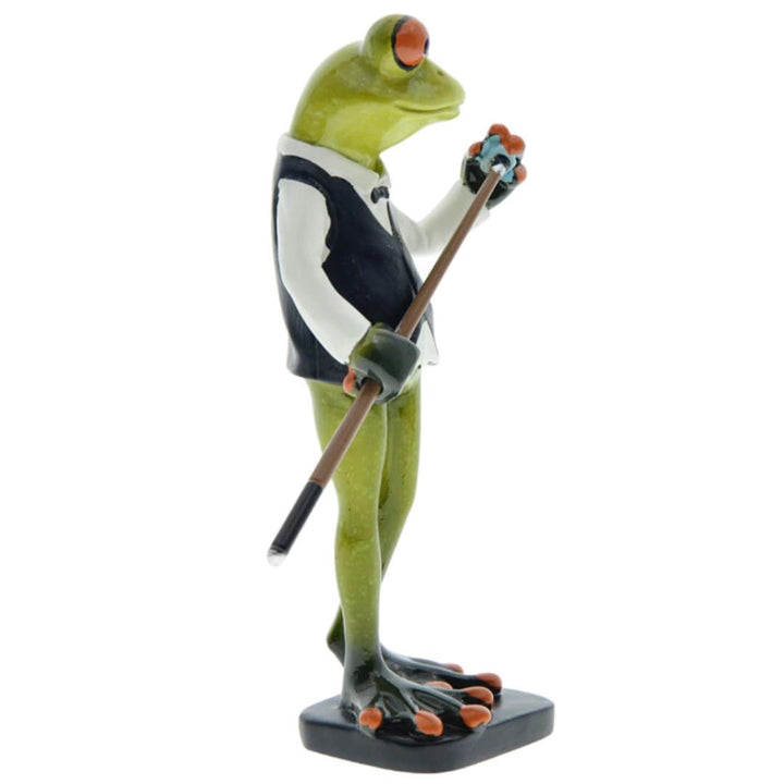 インテリア オブジェ | カエル船長の置物 3体セット - 幸運・金運アップ・開店祝い向け