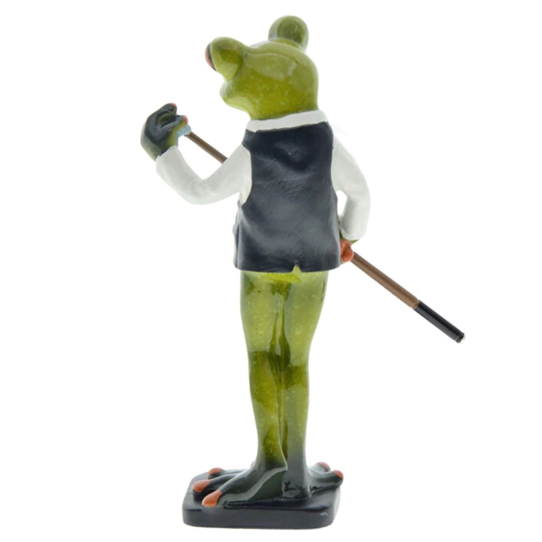 インテリア オブジェ | カエル船長の置物 3体セット - 幸運・金運アップ・開店祝い向け