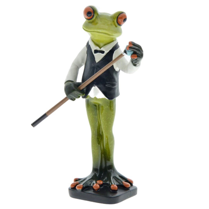 インテリア オブジェ | カエル船長の置物 3体セット - 幸運・金運アップ・開店祝い向け