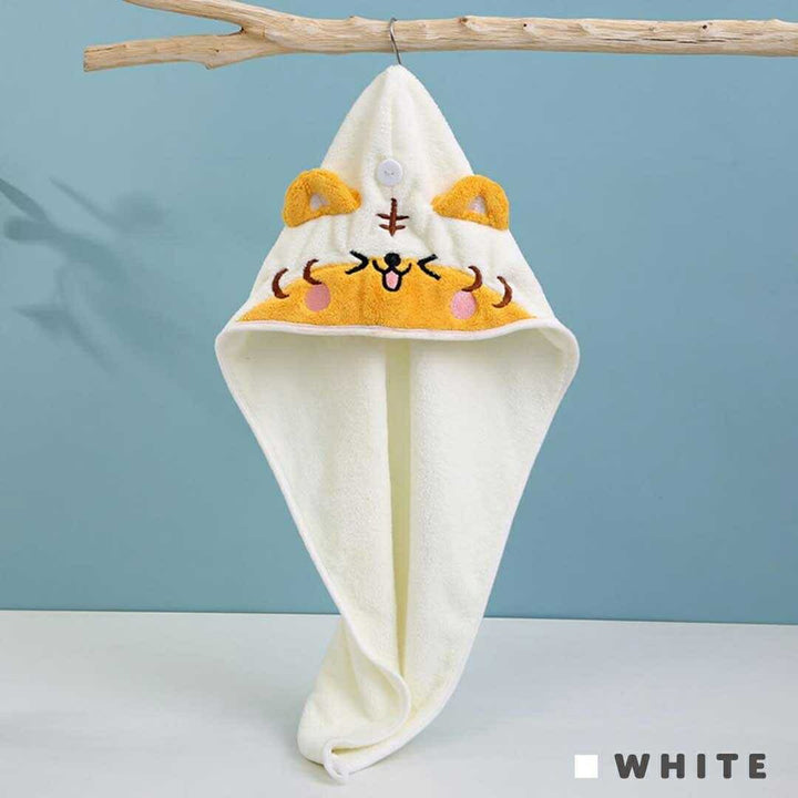 小物 その他 | 速乾ヘアタオル「タイガーデザイン」選べる2カラー・ボタン付き