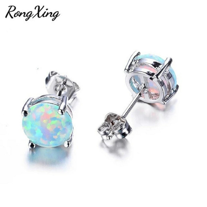 ピアス イヤーカフ | ホワイトオパールと真珠のピアス 6mm 大粒セット