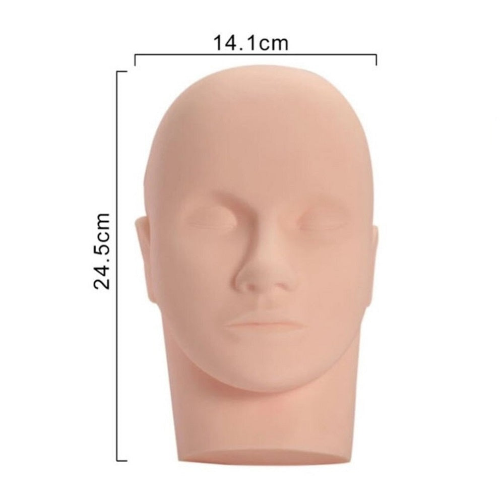コスメティック | マツエク練習キット - プロ用フェイスマネキン付き